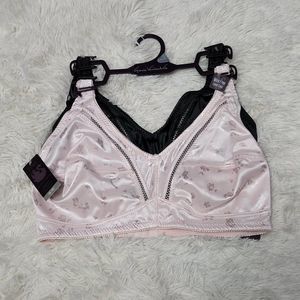 Gloria Vanderbilt X2 pack full coverage bras